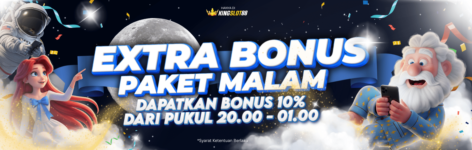 BONUS PAKET MALEM !!!
