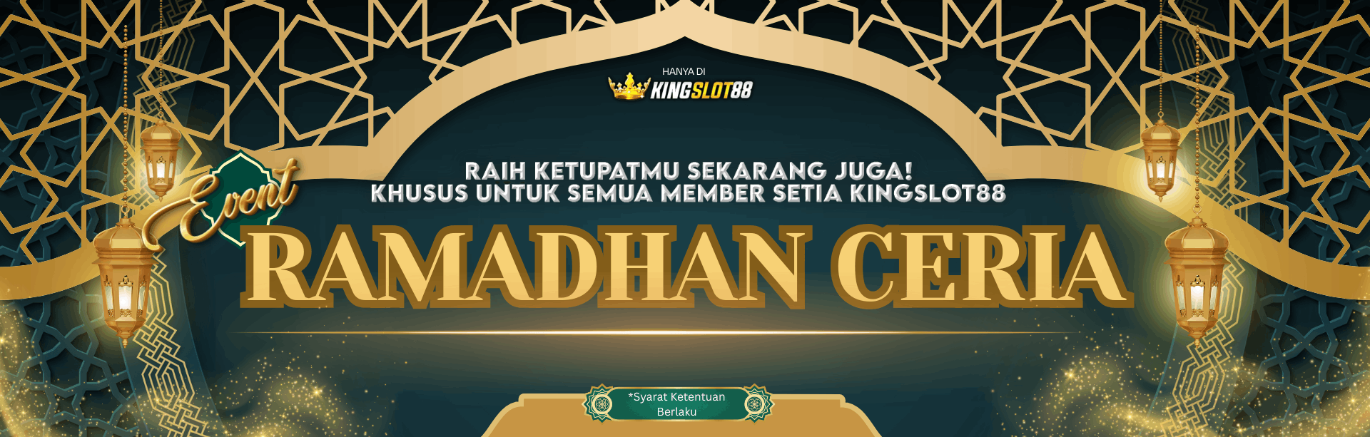 RAMADHAN CERIA BERSAMA KINGSLOT88!!