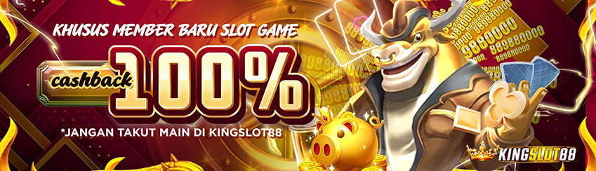 CASHBACK KEKALAHAN UANG KEMBALI 100%