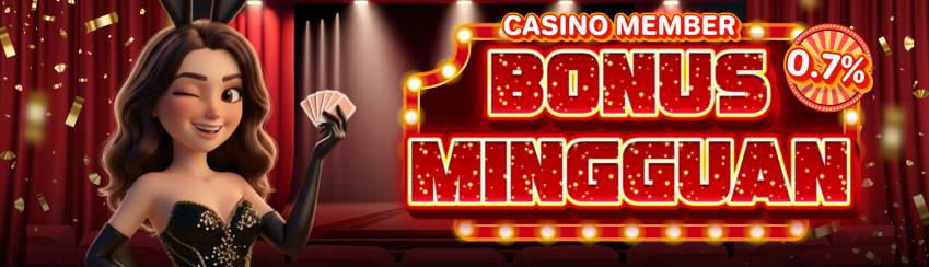BONUS ROLLINGAN LIVE CASINO