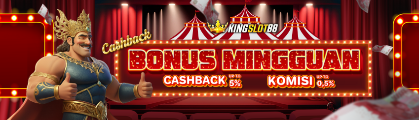 BONUS MINGGUAN SLOT